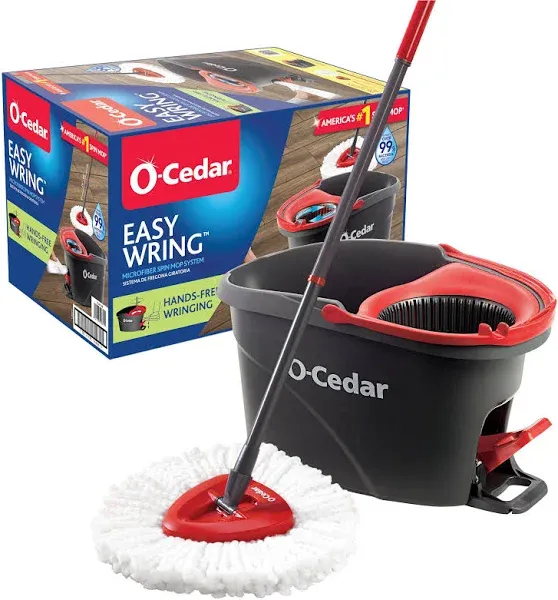 O Cedar EasyWring Spin Mop & Bucket System