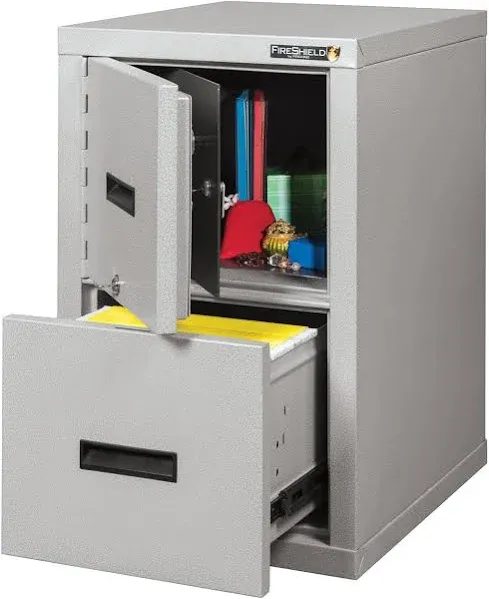 FireKing Fireproof File Cabinet with Hidden Safe