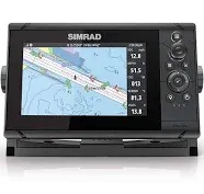 Simrad Cruise 7 US Coastal with 83/200 Transom Mount Transducer