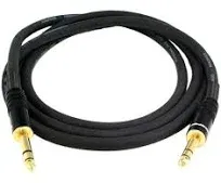 Monoprice 50ft Premier Series 1/4in TRS male to male Cable, 16AWG (Gold Plated)