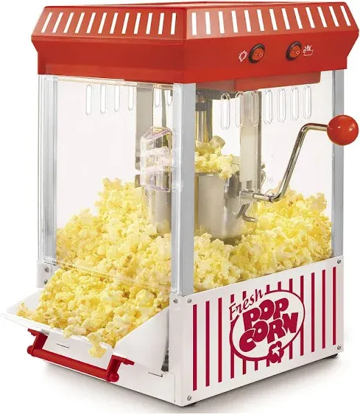 Nostalgia 2.5-Ounce Kettle Popcorn Maker - Red