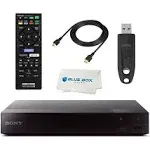 Sony BDP6700 4K Upscaling 3D Streaming Blu-ray DVD Player w Accessories