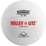 Tachikara SVMNC Volley-Lite Training Volleyball (Lime Green White)