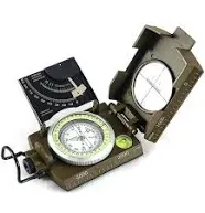 Eyeskey Multifunctiona<wbr/>l Metal Sighting Navigation Compass W /Inclinometer