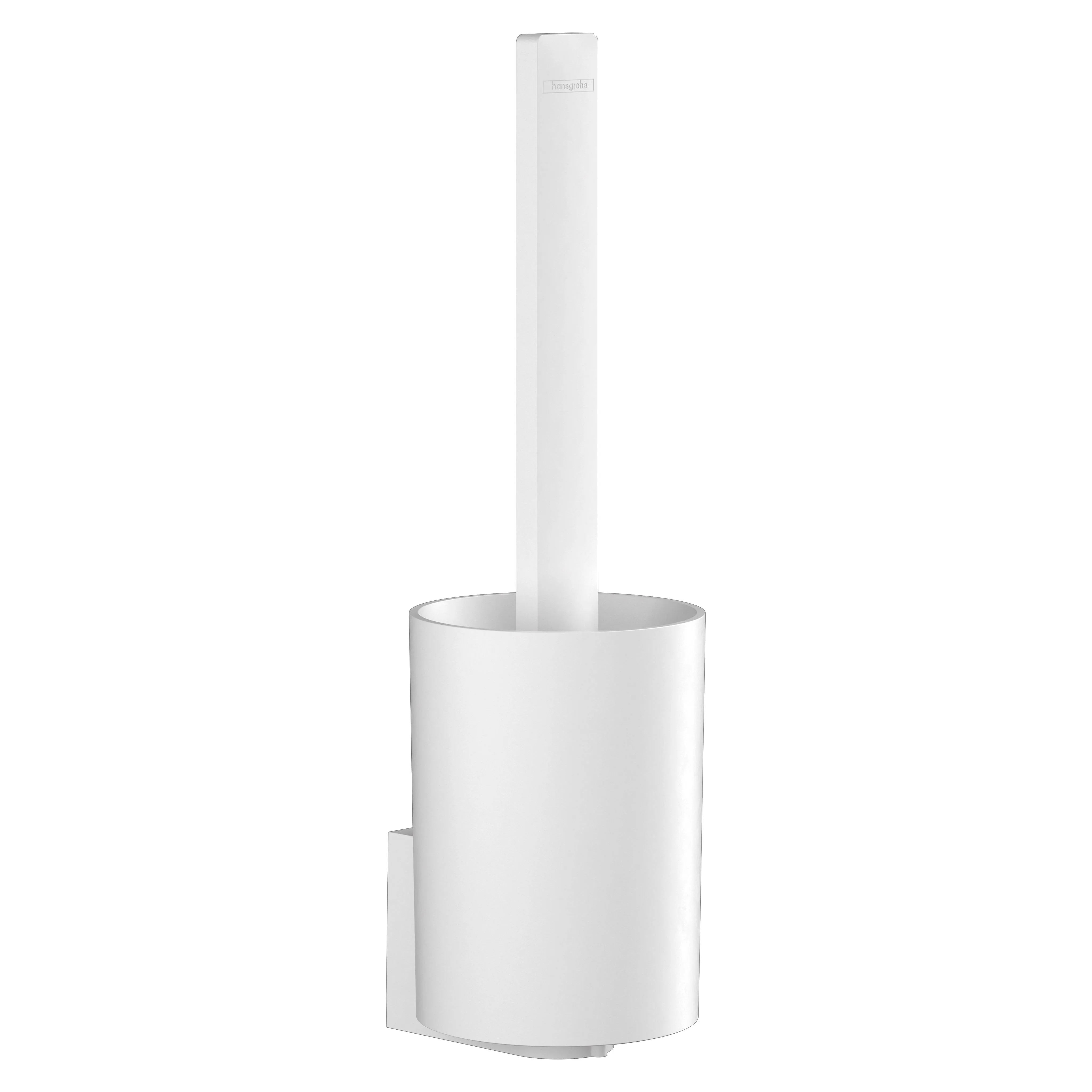 Hansgrohe 27927700 WallStoris Toilet Brush Holder in Matte White