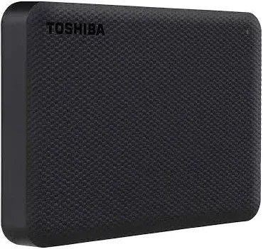 Toshiba Canvio Advance 1TB Portable External Hard Drive USB 3.0, Black - HDTCA10XK3AA