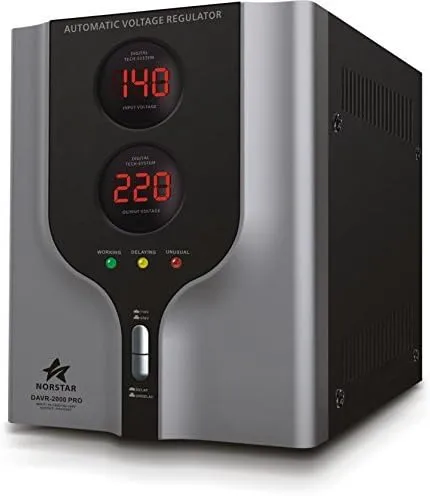 Norstar Power Converter with Voltage Stabilizer (3000 Watts) - Step Up & Step Down Voltage Transformer - Automatic Voltage Regulator with Stabilizer