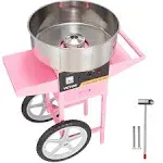 VEVOR Electric Cotton Candy Machine Commercial Floss Maker with Stainless Steel Bowl