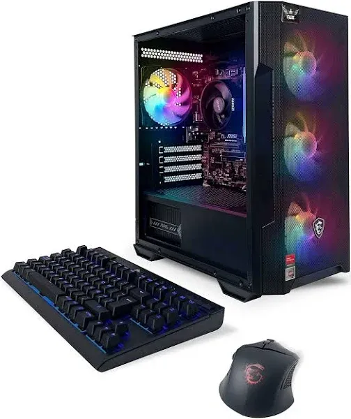 NSX Gaming PC with AMD Ryzen 5 5600G, 16GB DDR4 3600, 512GB M.