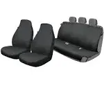 DICKIES 3003323LD, Trader Black 3-Piece Water Resistant Seat Cover Set