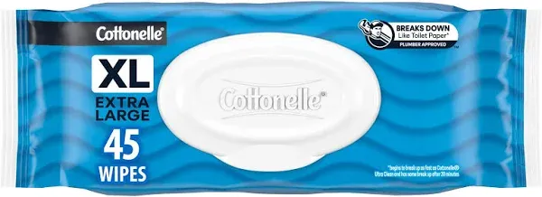 Cottonelle XL Flushable Wet Wipes