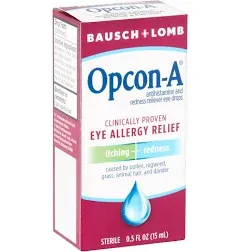 Bausch & Lomb Opcon-A Eye Allergy Relief Drops