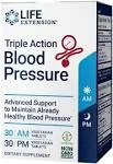 Life Extension TRIPLE ACTION BLOOD PRESSURE 60 TABLETS