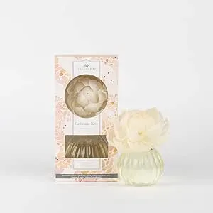 GREENLEAF Gifts Unique Blooming Highly Fragranced Flower Diffuser Air Freshener-Classic Linen