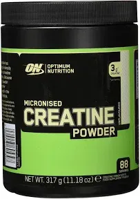 Optimum Nutrition 317g 93 Serve/634g 186 Serve, 100% Micronised Creatine Powder