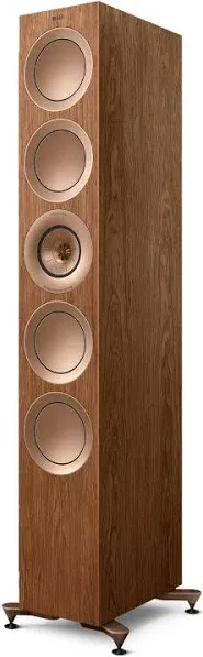 KEF R11 Meta Floorstanding Speakers - Pair - Walnut