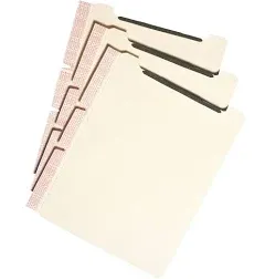 Smead Self-Adhesive Folder Dividers with Twin-Prong Fasteners