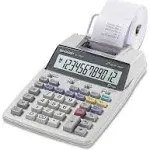 Sharp® EL-1750V Two-Color Printing Calculator, Black/Red Print, 2 Lines/Sec