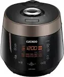 Cuckoo CRP-P1009S 10 Cups Electric Pressure Rice Cooker (Black)