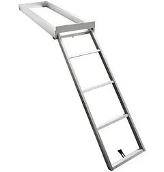 Extreme Max Undermount Pontoon Ladder 4-Step #3005.3434