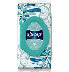 Always Feminine Wipes Fresh & Clean