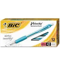 BIC Velocity Original Mechanical Pencil, .9mm, Turquoise