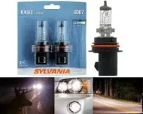 Sylvania Basic 9007 HB5 65/55W Two Bulbs Head Light Dual Beam Replace Stock Lamp