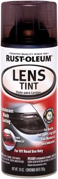 Rust-Oleum 253256 Lens Tint, Translucent Black, 10 oz.