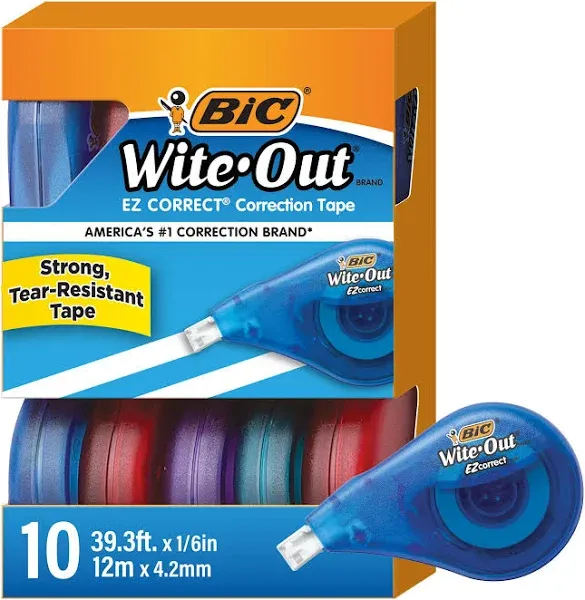 BIC Wite-Out EZ Correct Correction Tape