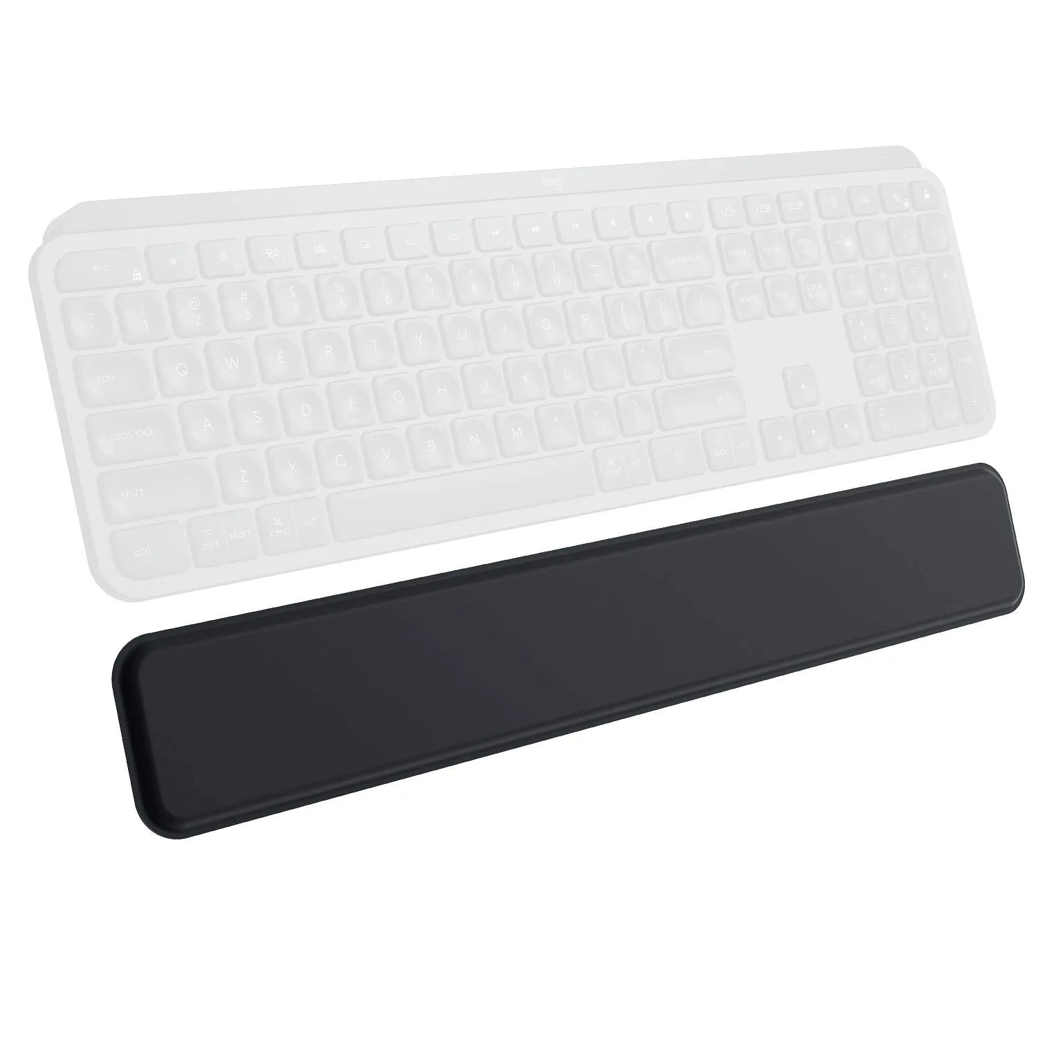 Logitech 956-000001 Tastatur-Handb<wbr/>allenauflage MX PALM REST schwarz EDV-Technik