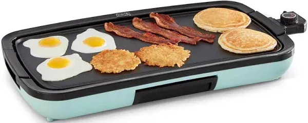 Everyday Family Griddle 20” x 10.5” Non-stick - Aqua