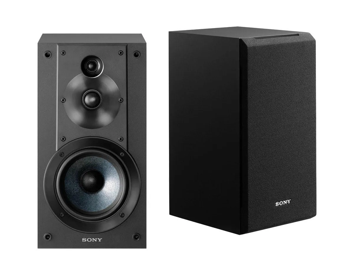 Sony SS-CS5 3-Way 3-Driver Bookshelf Speaker System Black Pair  NEW