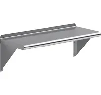 12" x 30" Stainless Steel Wall Shelf