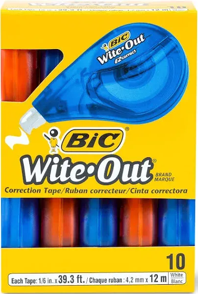 BIC Wite-Out EZ Correct Correction Tape