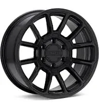 Raceline Wheels Gauge 950 Satin Black Wheel (17 x 9. inches /5 x 127 mm, -12 mm Offset)