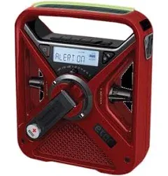 AMERICAN RED CROSS ARCFRX3+WXR Portable Weather Radio,AM/FM, NOAA 22A871