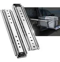 AOLISHENG 1 Pair Heavy Duty Drawer Slides 12 14 16 18 20 22 24 26 28 30 32 34...