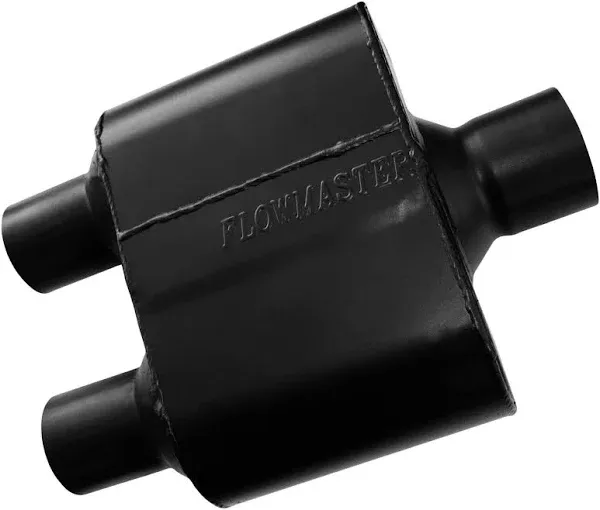 Flowmaster Super 10 Series Center/ Dual Out Oval Muffler