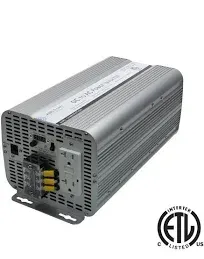 AIMS Power 3600 Watt Modified Sine Power Inverter 12Volt DC to 120 Volt AC ETL Certified to UL 458 with GFCI Outlets and AC Terminal Block