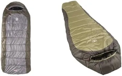 Coleman Big Basin Sleeping Bag comfortable &amp; protect in temperature 0-20 Degree 