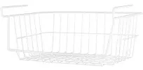 Whitmor 7 in. H X 16 in. W X 10 in. L White Shelf Basket