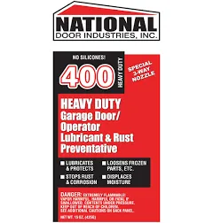 400-HD National Door Lube Aerosol Orange