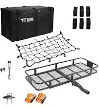 TUFFIOM 500lbs Hitch Mount Cargo Carrier