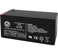 AJC B&B BP3-12 12V 3.2Ah UPS Battery