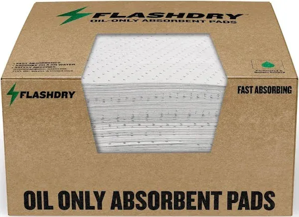 EarthSafe FlashDry Oil Absorbent Pads