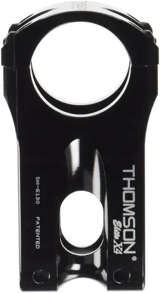 Thomson Elite X4 Mountain Stem: 100mm, 31.8 Clamp, +/-0, 1 1/8&#034;, Aluminum, Black