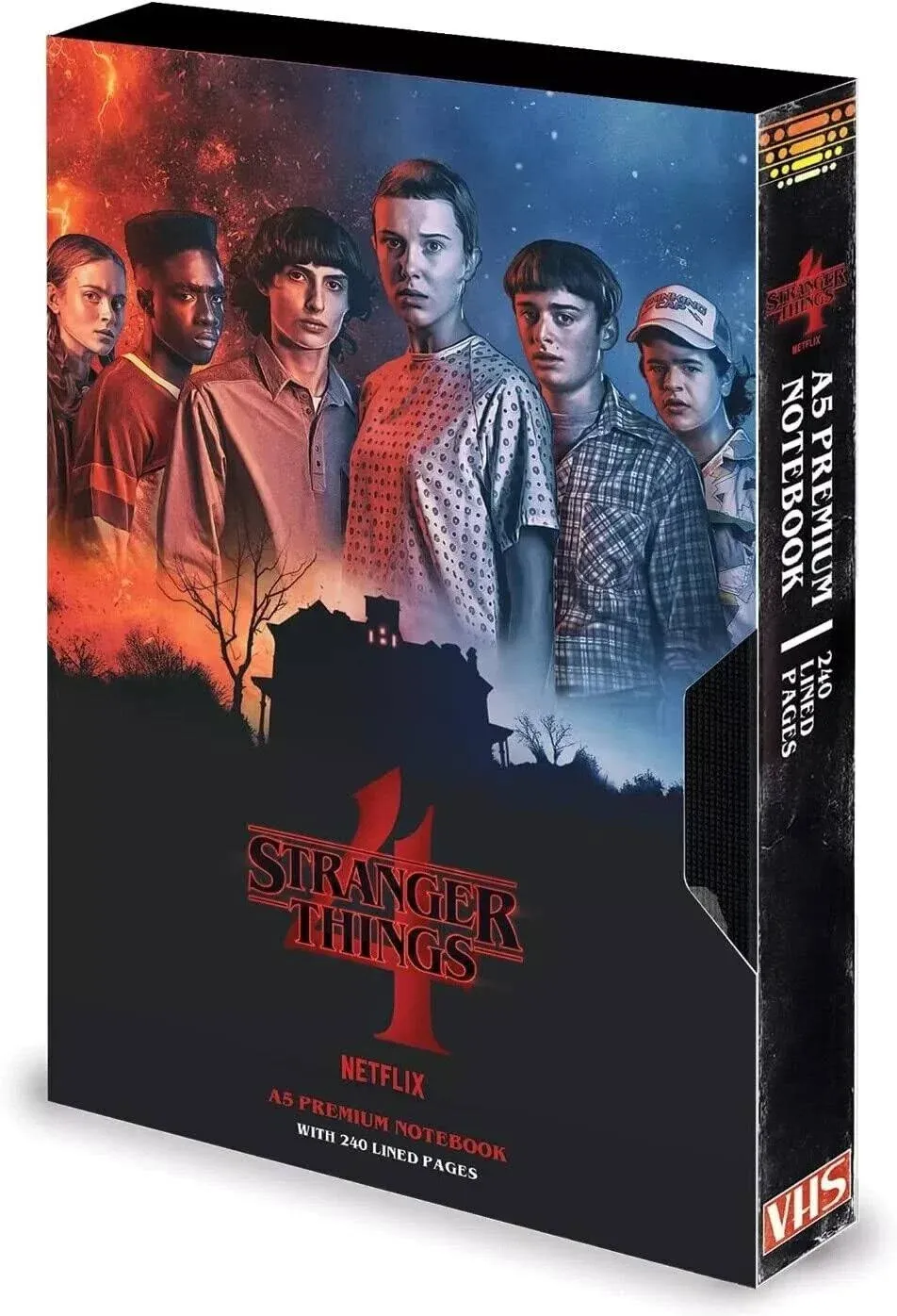 Stranger Things 4 (VHS) A5 Premium Notebook | General merchandize | 5051265734211