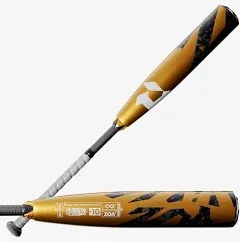 New DeMarini 2022 Zoa USSSA Youth Baseball Bat -8 Gold/Black 2 3/4 Inch