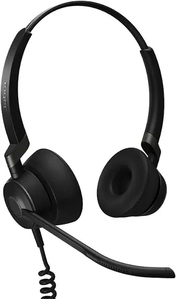 Jabra Engage 50 Wired Headset, Mono – Telephone Headset with 3-Microphone System, Blocks Out Background Noise for Increased Agent Focus, Call Center Headset Features Enhanced Hearing Protection