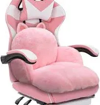 QIUODO Cute Gaming Chair Cushion